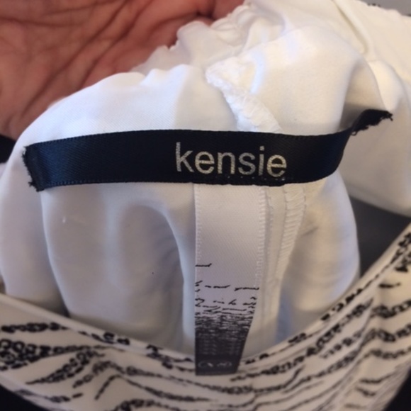 KENSIE EGGSHELL COMBO MAXI SKIRT - Picture 3 of 4